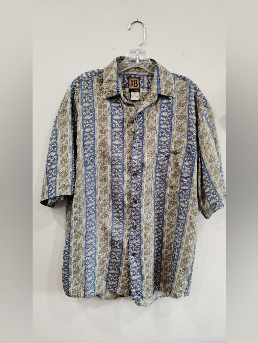 BRUNO CASUAL SILK SHIRT